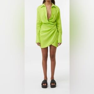 Gauge81 Naha Linen Mini Dress Size XS